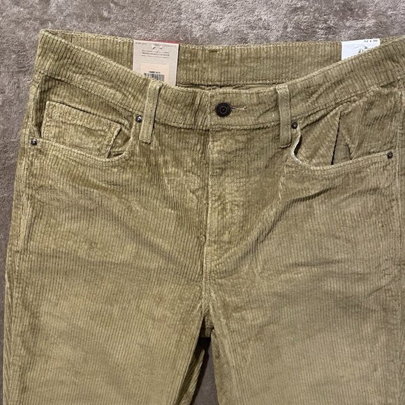 NWT $70 Levi's 721 High Rise Skinny Corduroy Tan Brown Pants Womens Sz 32x30 - Picture 2 of 10